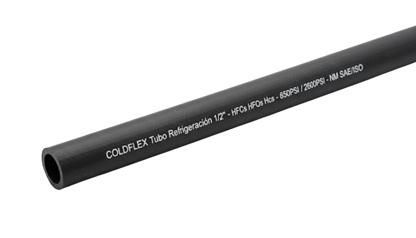 Manguera flexible Coldflex para conducción de gases refrigerantes